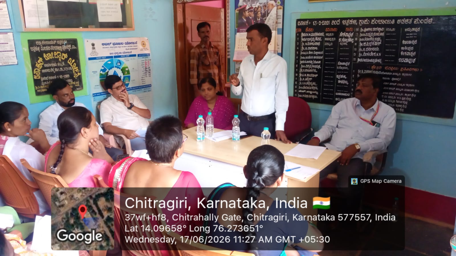 ಚಿತ್ರಹಳ್ಳಿಯಲ್ಲಿ ಘನ-ದ್ರವ ತ್ಯಾಜ್ಯ ನಿರ್ವಹಣೆ ಕುರಿತು ತರಬೇತಿ ಕಾರ್ಯಾಗಾರ image